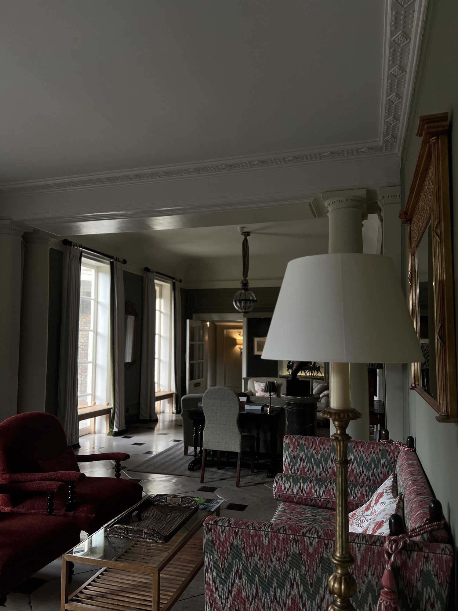 A room inside the Hurlingham Club, London