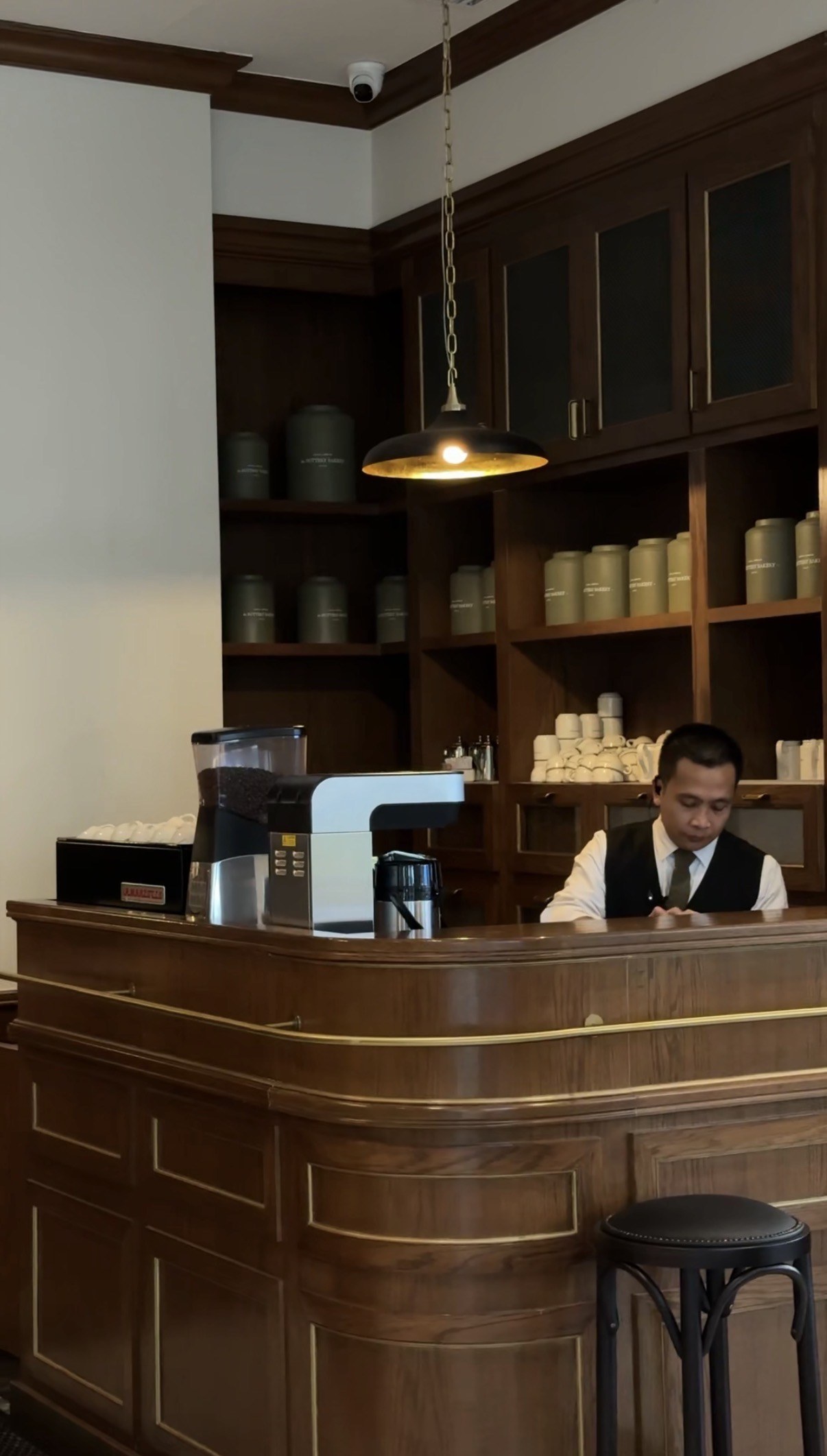 Coffee and pastry, The Buttery Bakery, Doha