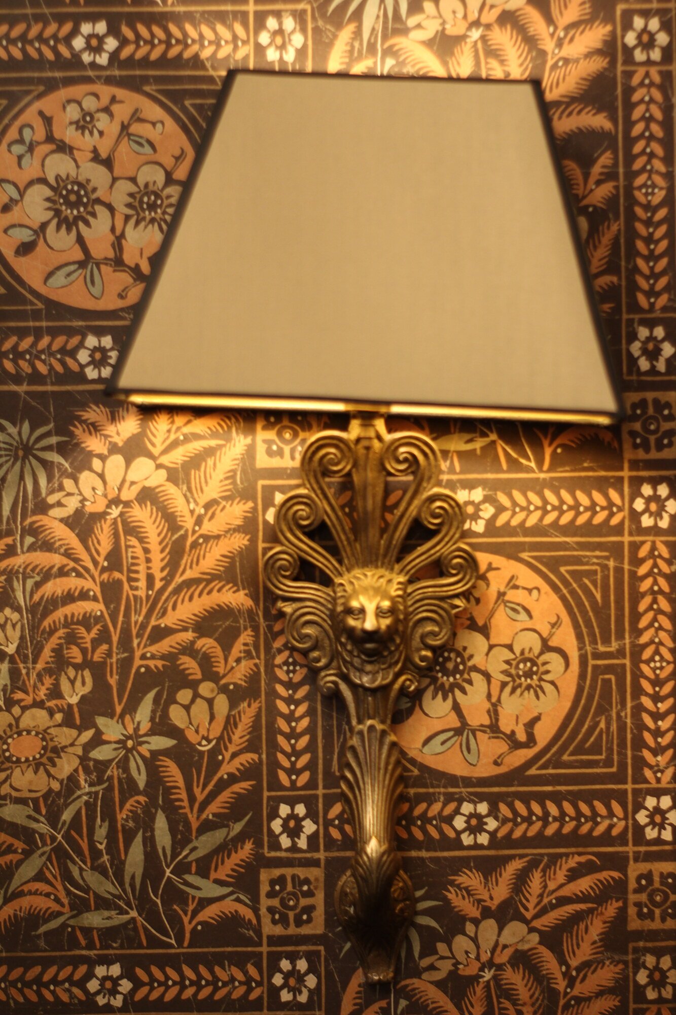 A lamp, inherited, Dar El Bacha palace, Marrakech, Morocco