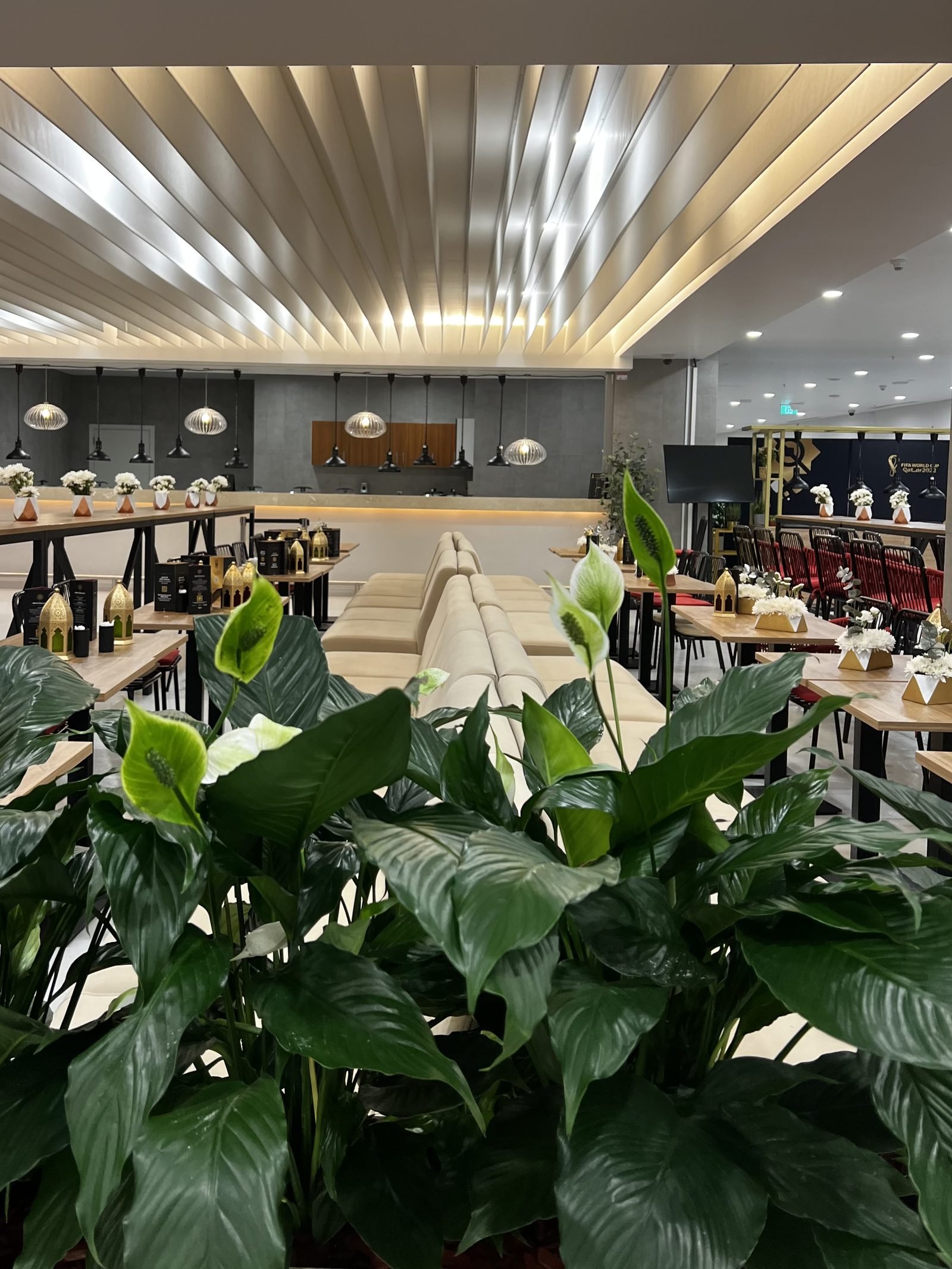 A guest lounge, Qatar 2022 FIFA World Cup