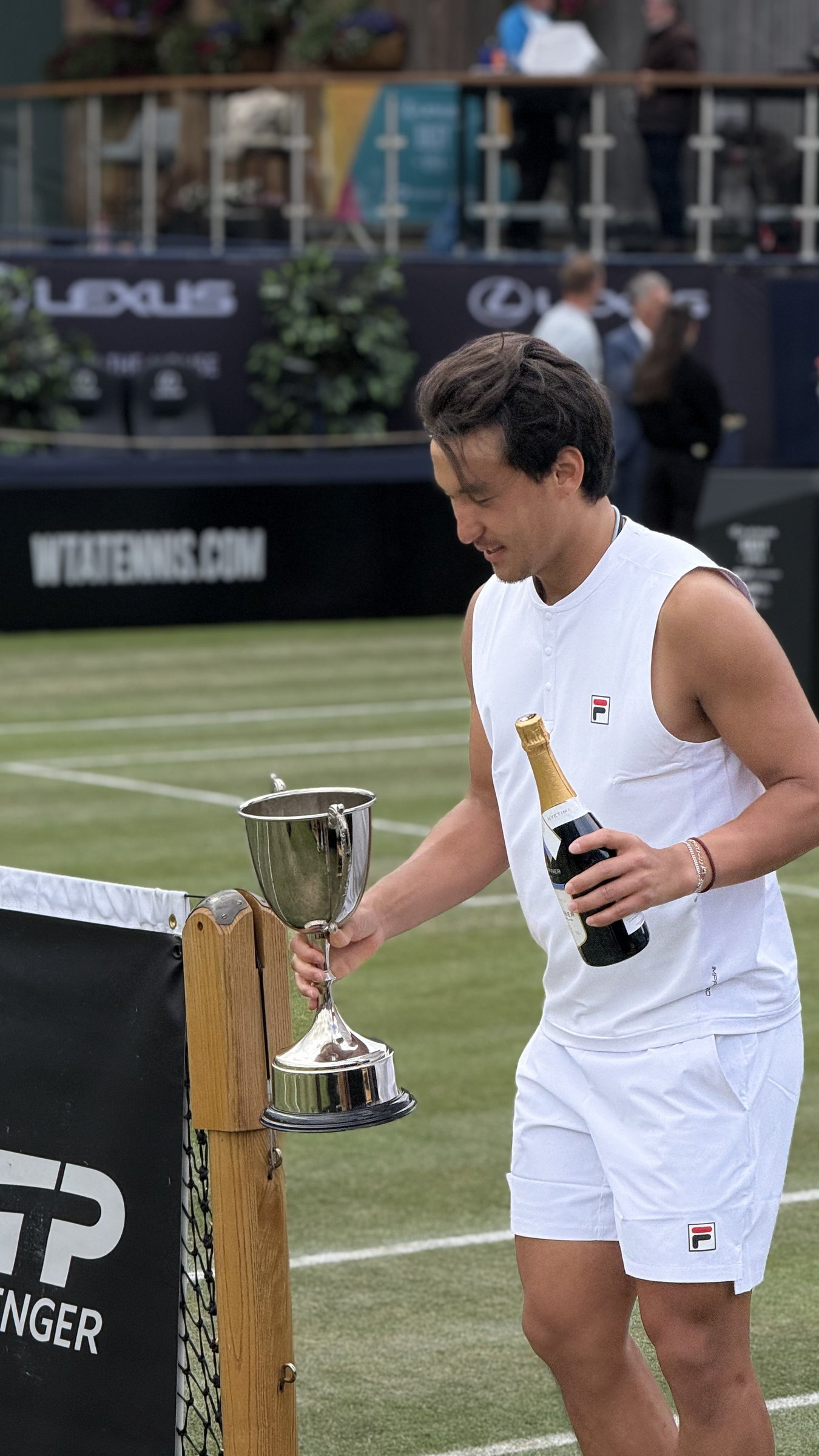 Close, Lexus Ilkley Open tennis, Ilkley, Yorkshire