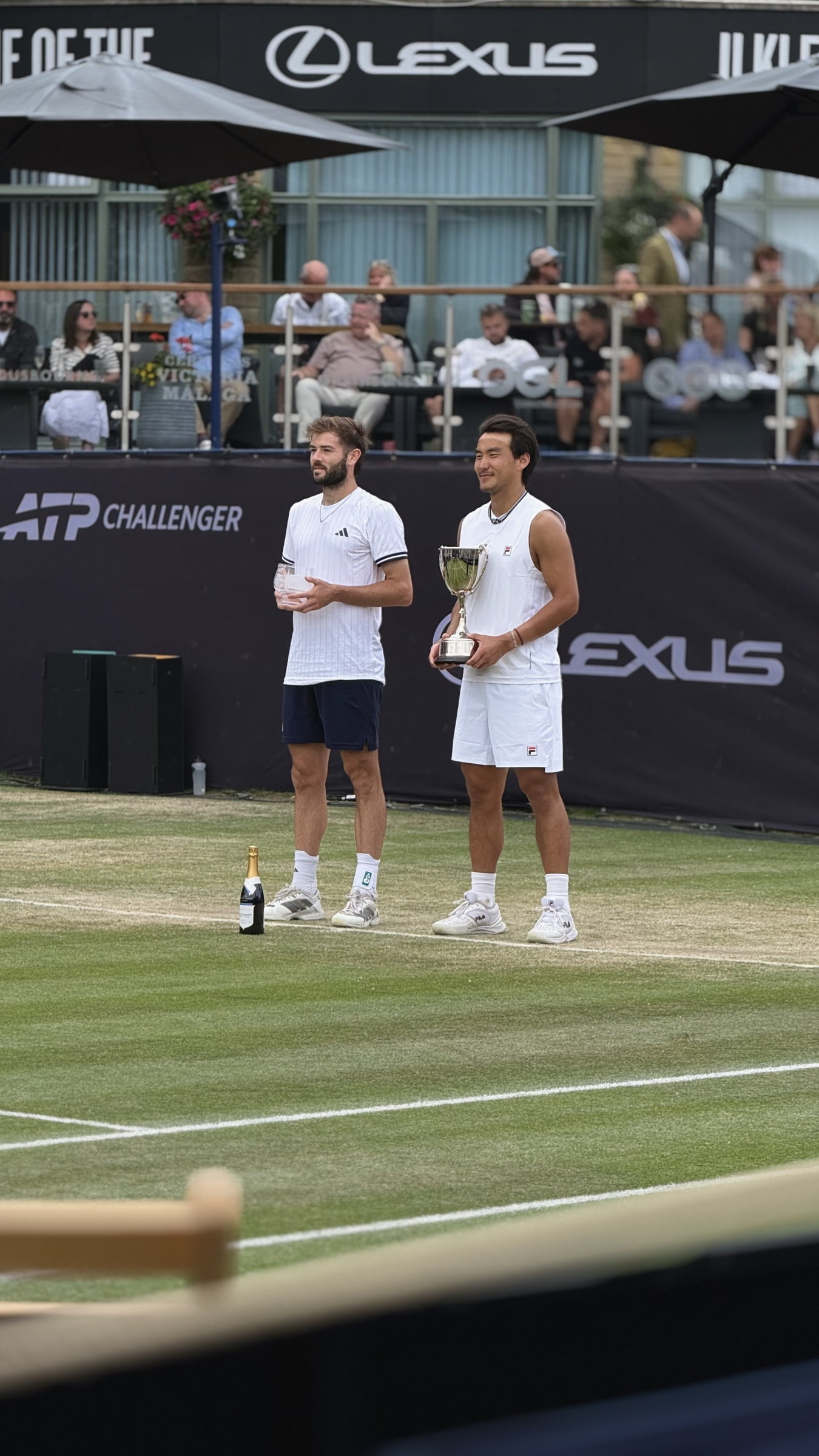 Presentation, Lexus Ilkley Open tennis, Ilkley, Yorkshire