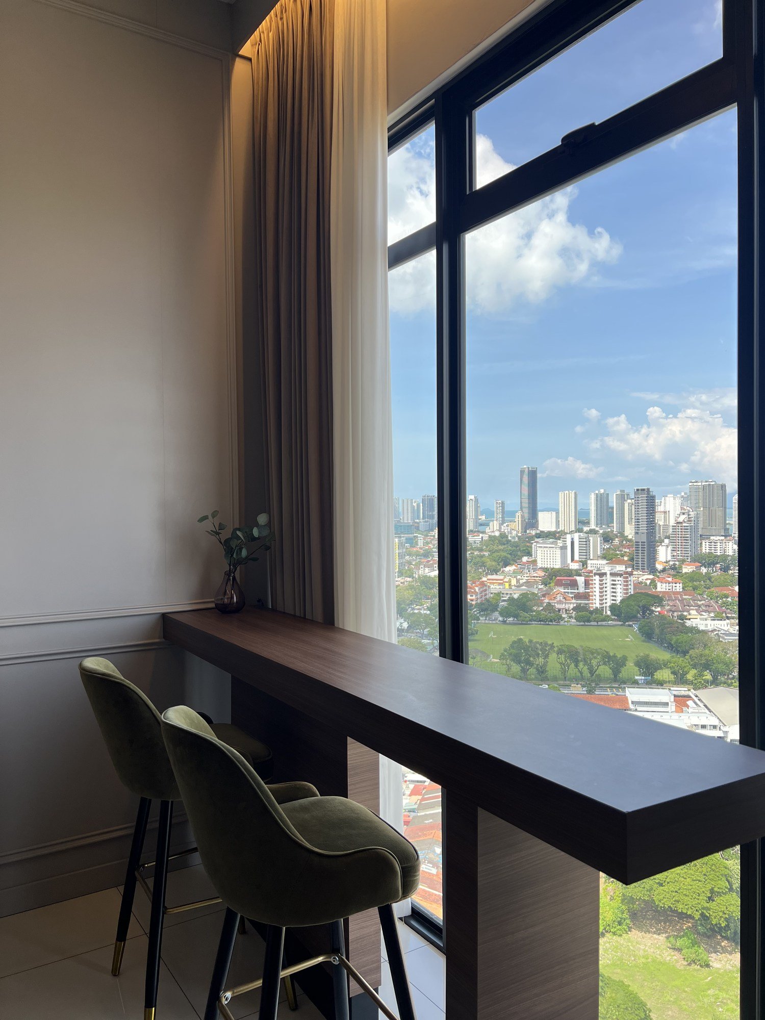 A window with the afternoon behind it, Kuala Lumpur, Malaysia