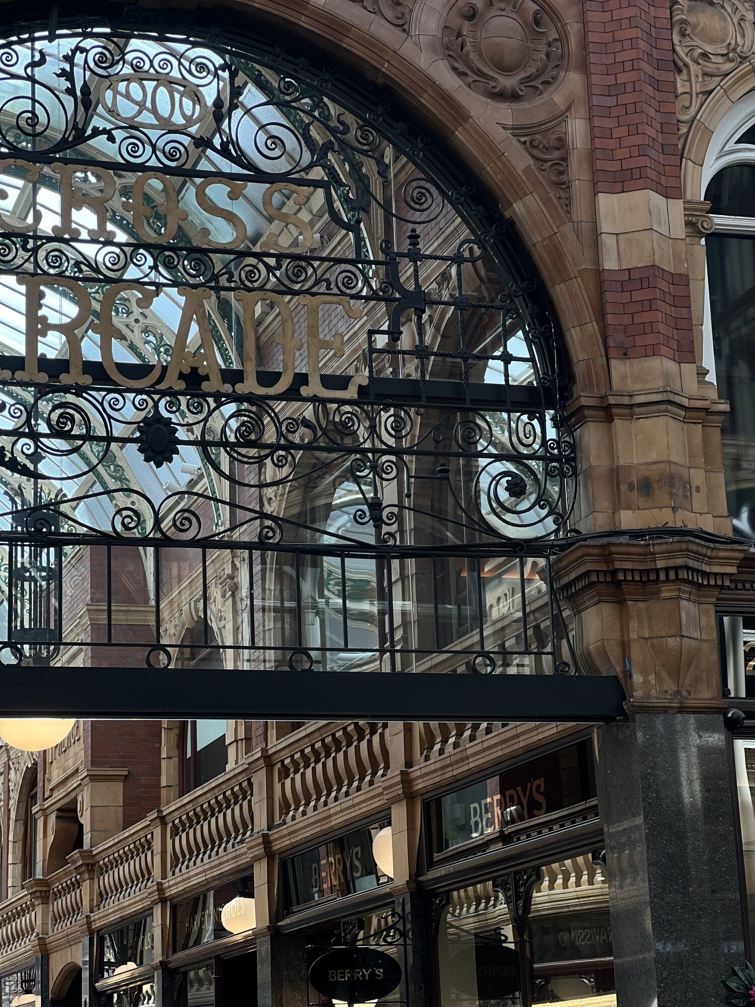 The city remembers where it came from, Cafe interior, Leeds, Yorkshire