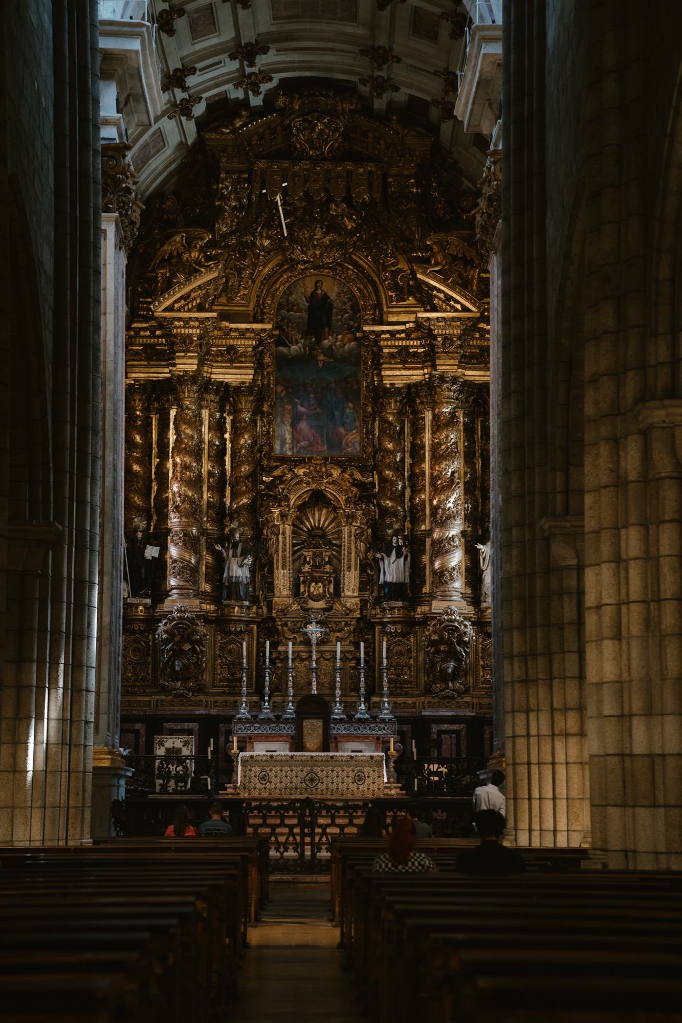 Cathedral nave, Lisbon