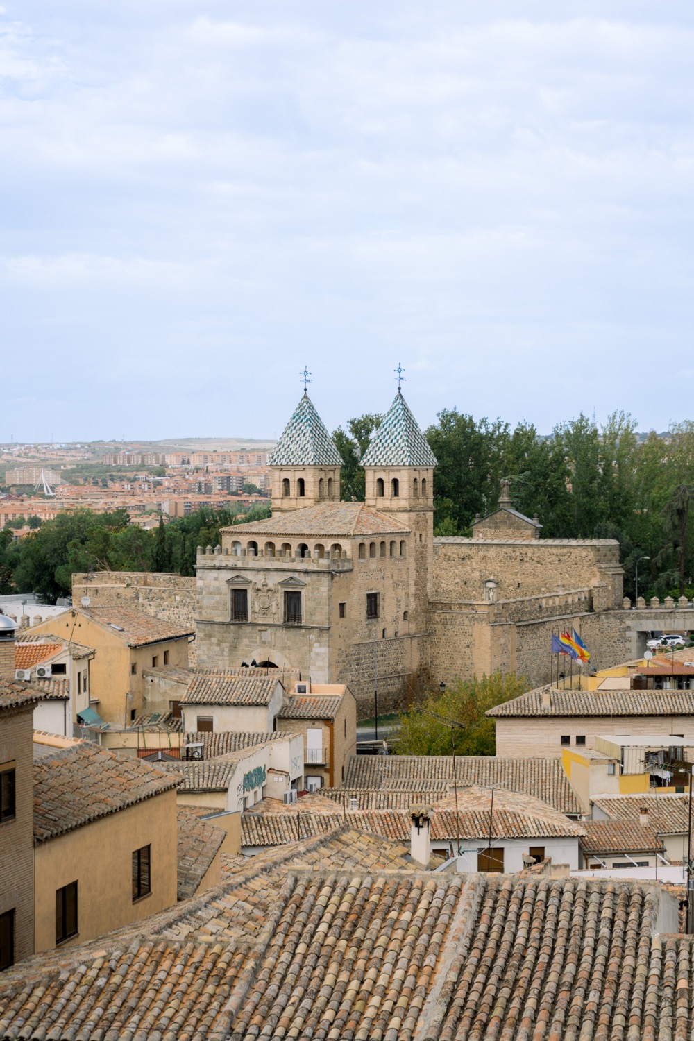 Rooftops and towers, Madrid