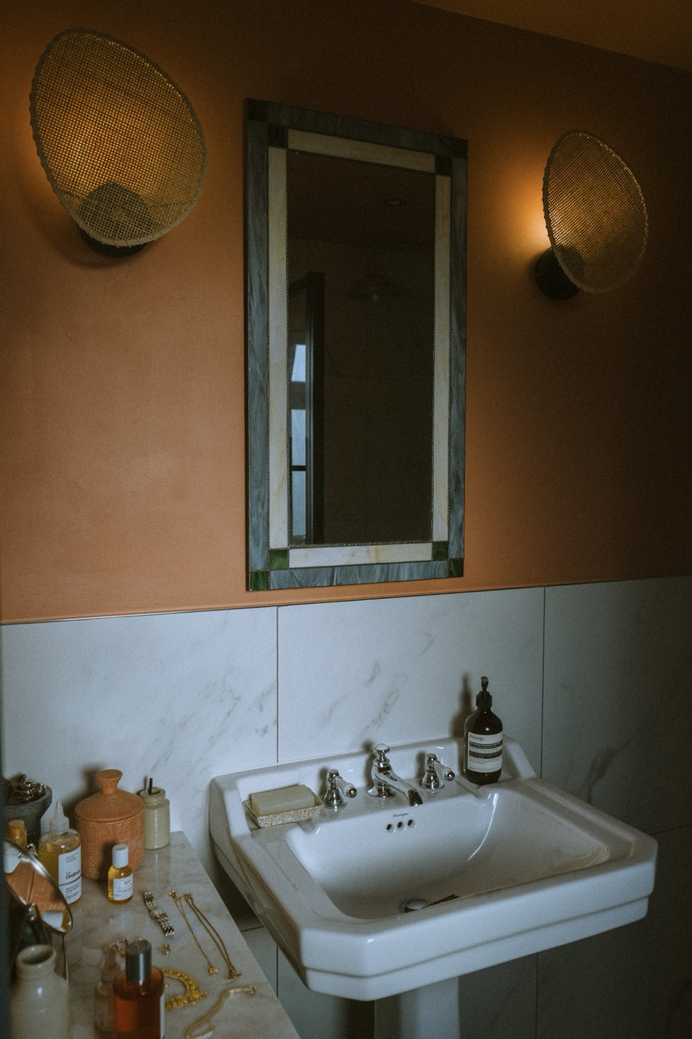 Mirror and interior reflection, home