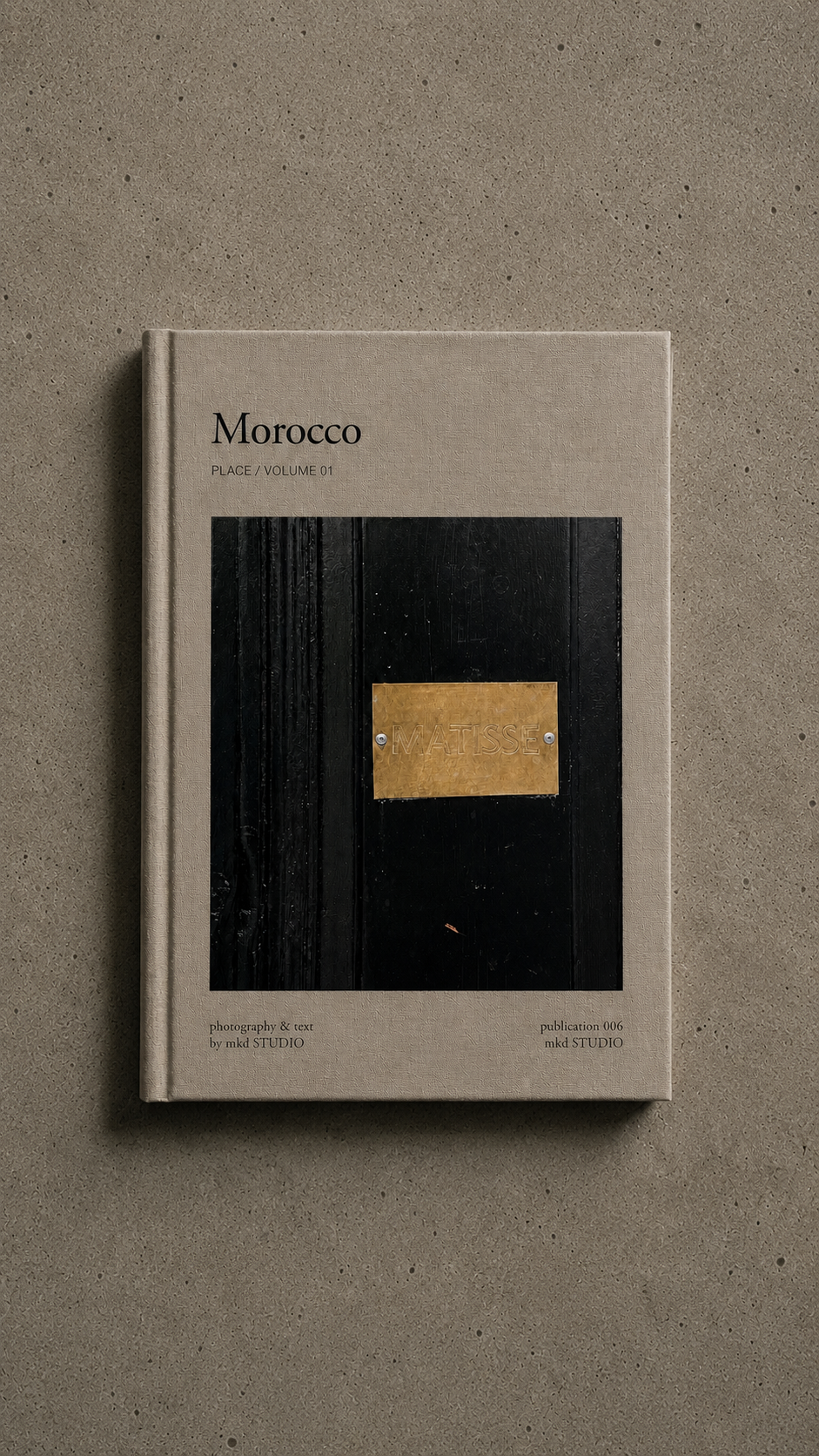 Morocco, Publication 006, mkd STUDIO