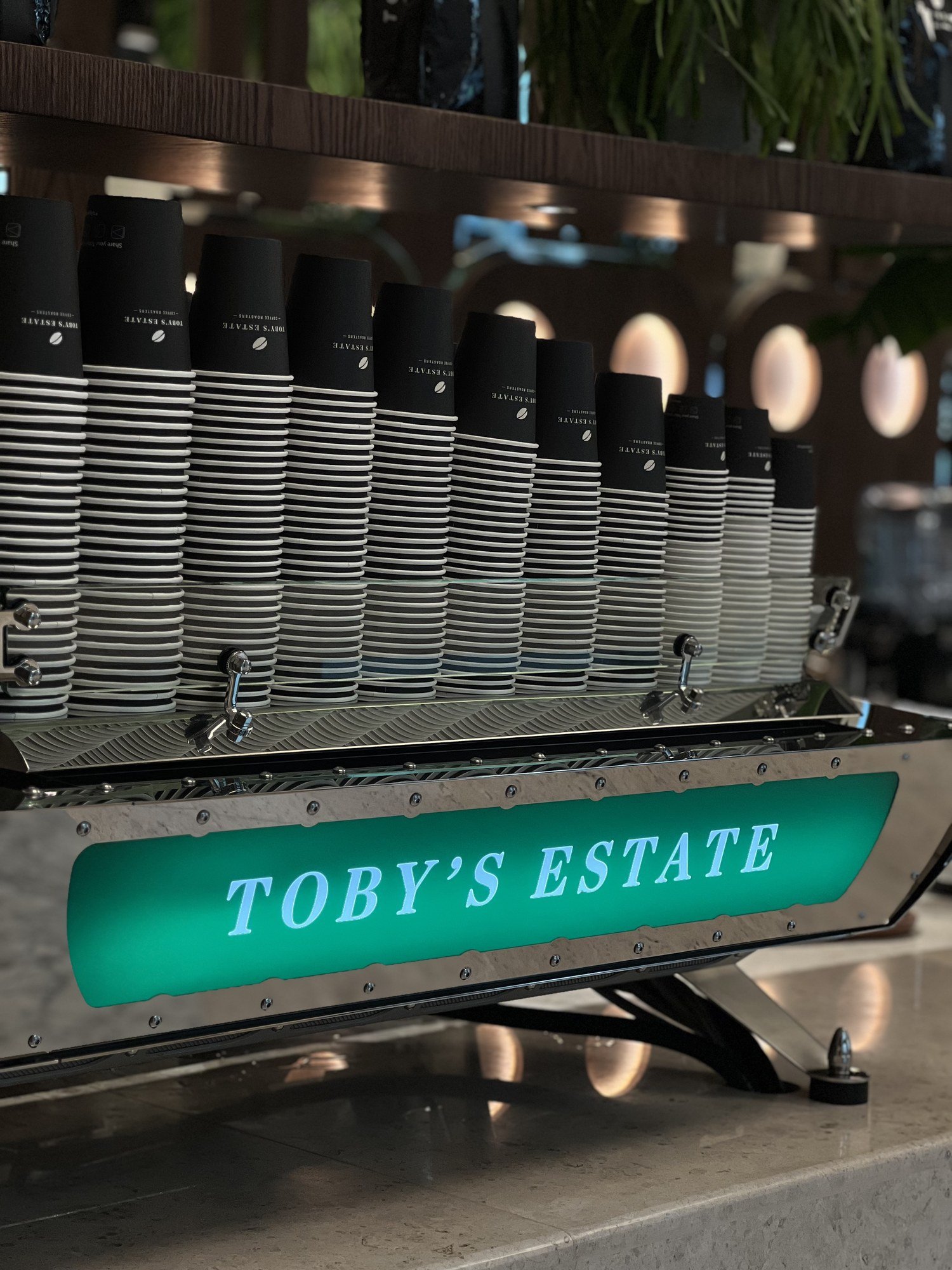 The coffee bar