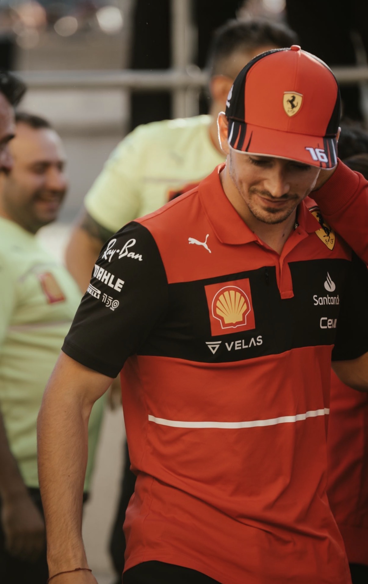 Charles Leclerc, Formula One paddock, Silverstone
