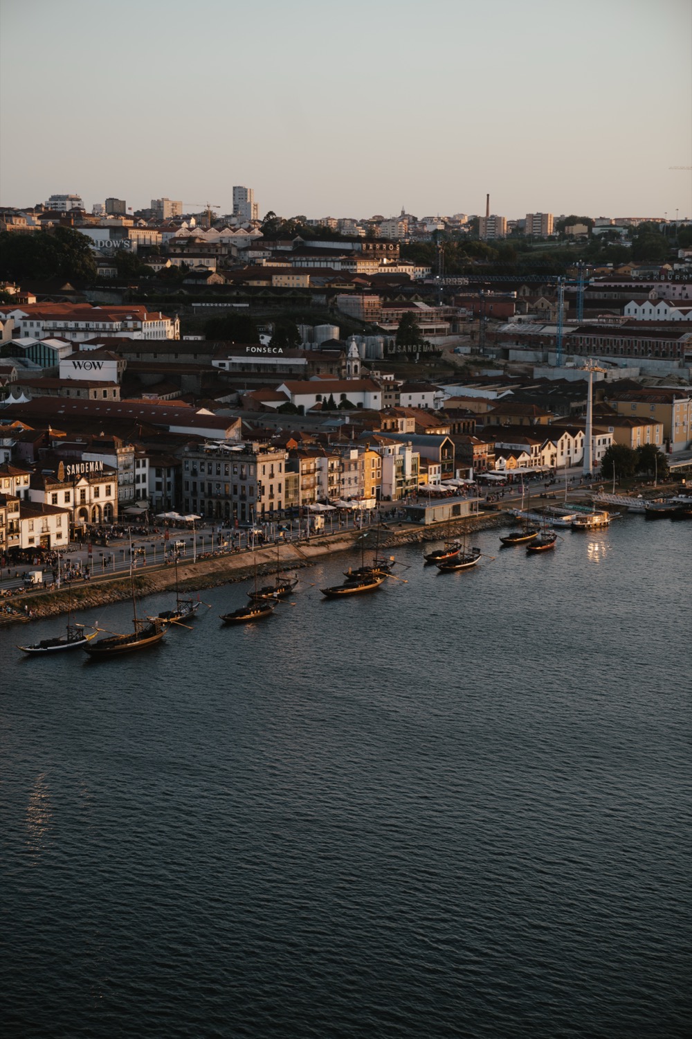 The Douro at dusk, Porto