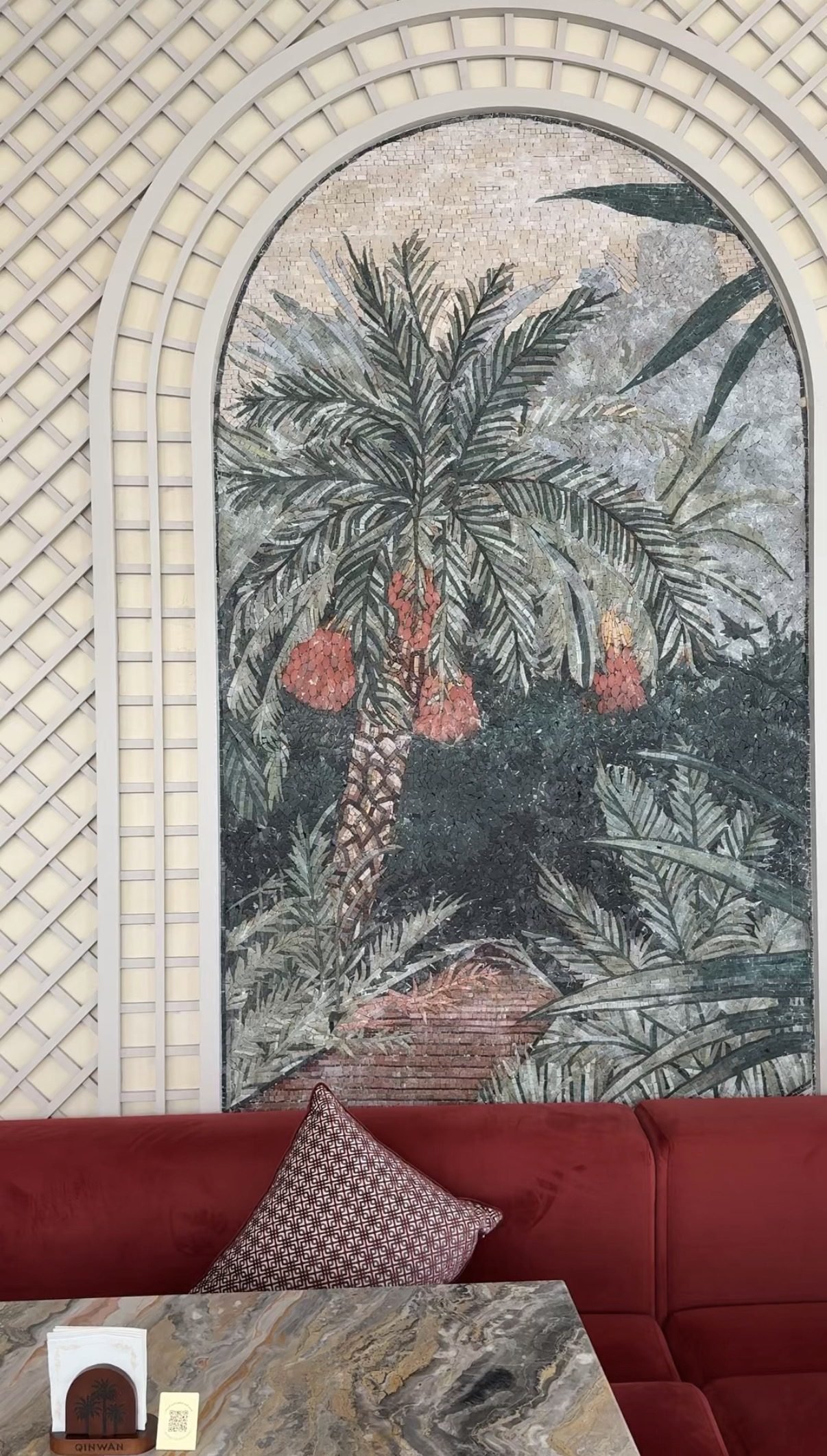 Interior, QINWAN restaurant, Msheireb Downtown Doha