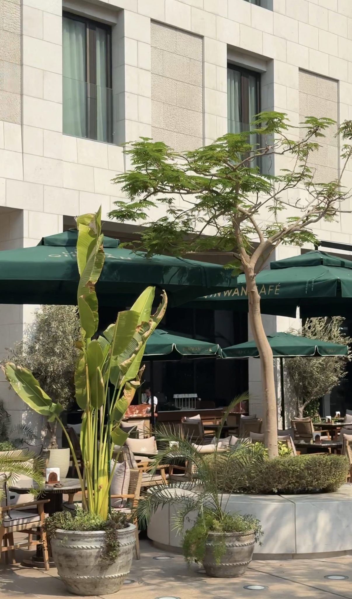 Terrace, QINWAN restaurant, Msheireb Downtown Doha