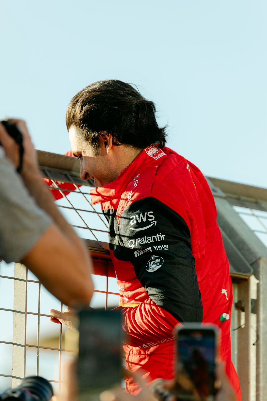 After the race