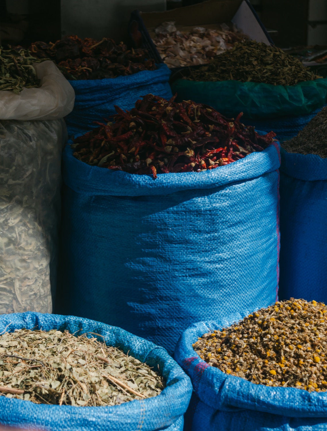 Spice market, Tangier, Morocco