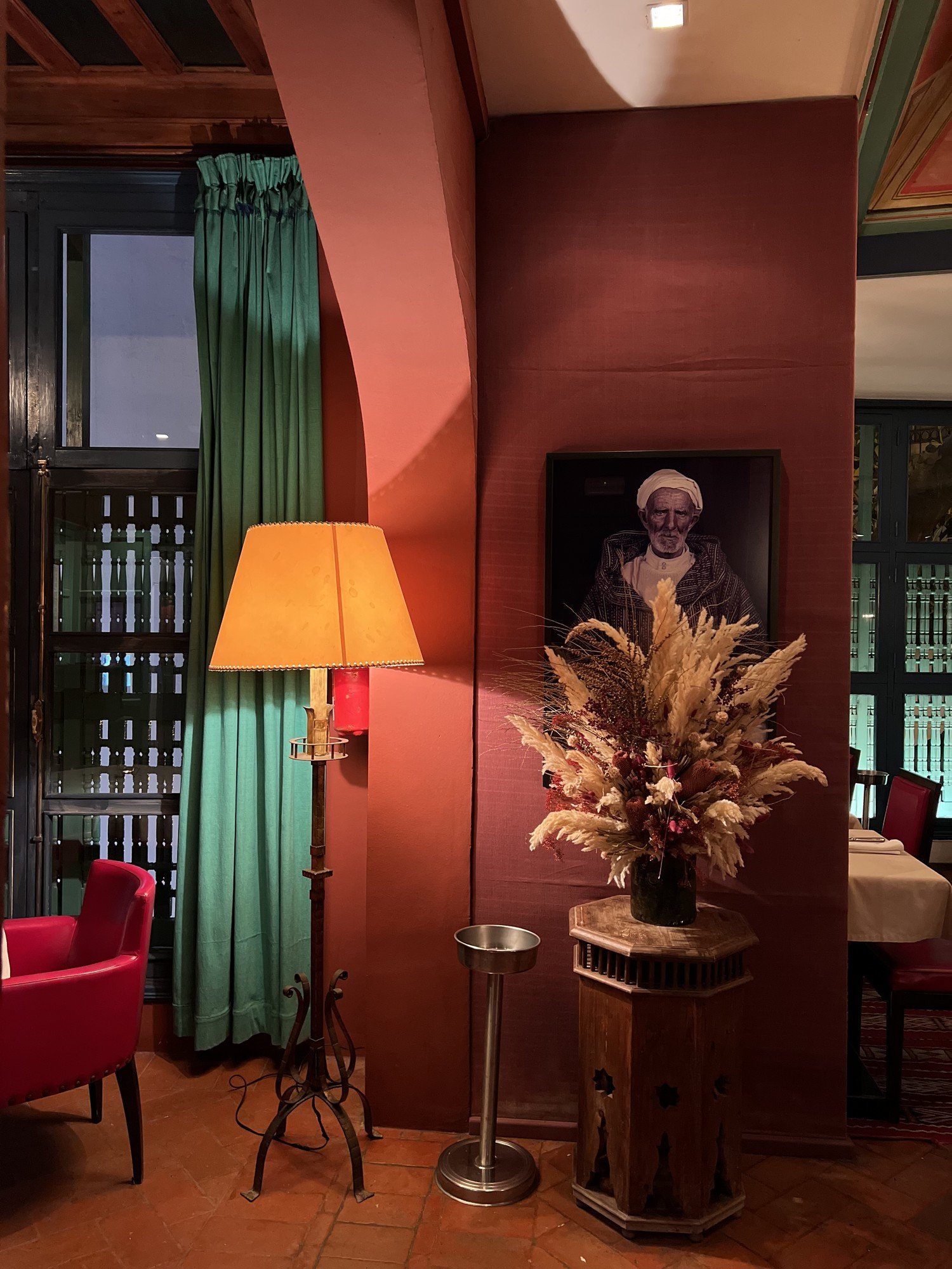 Through to the dining room, Tangier, Morocco