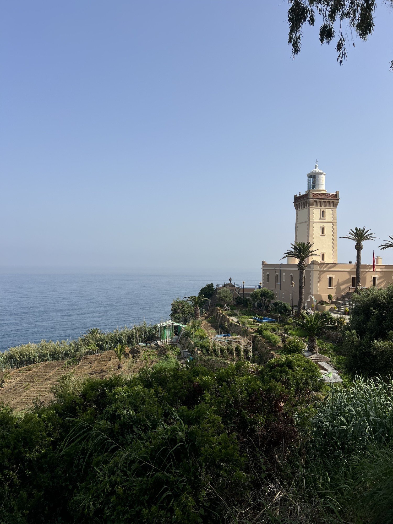 Cap Spartel, facing outward, Tangier, Morocco